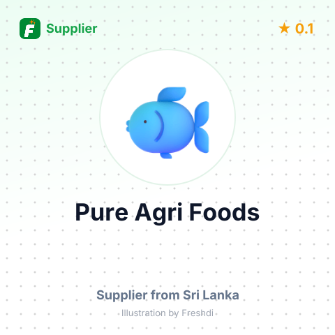 Pure Agri Foods  – summary card, no photo uploaded yet