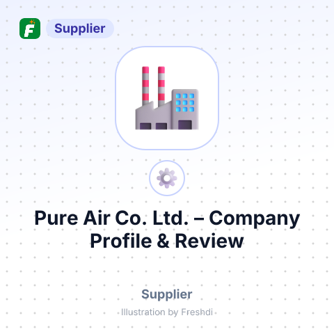 Pure Air Co., Ltd. – summary card, no photo uploaded yet