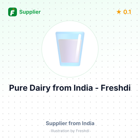 Pure Dairy  – summary card, no photo uploaded yet
