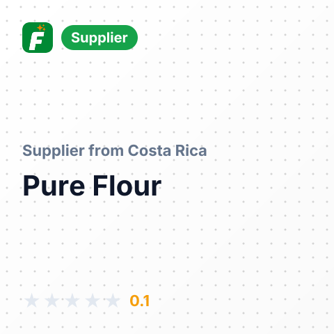 Pure Flour  – summary card, no photo uploaded yet