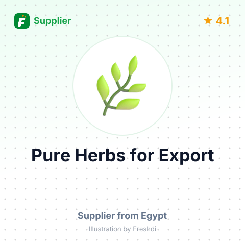 Pure Herbs for Export – summary card, no photo uploaded yet