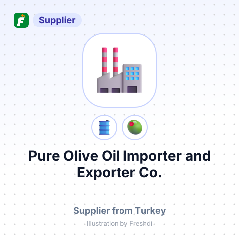 Pure Olive Oil Importer and Exporter Co. – summary card, no photo uploaded yet