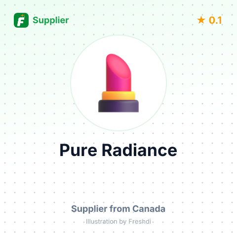 Pure Radiance – summary card, no photo uploaded yet