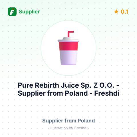 Pure Rebirth Juice Sp. Z O.O.  – summary card, no photo uploaded yet