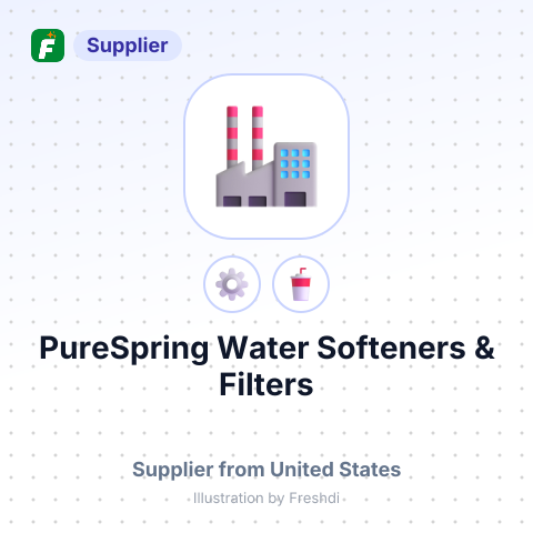 PureSpring Water Softeners & Filters – summary card, no photo uploaded yet