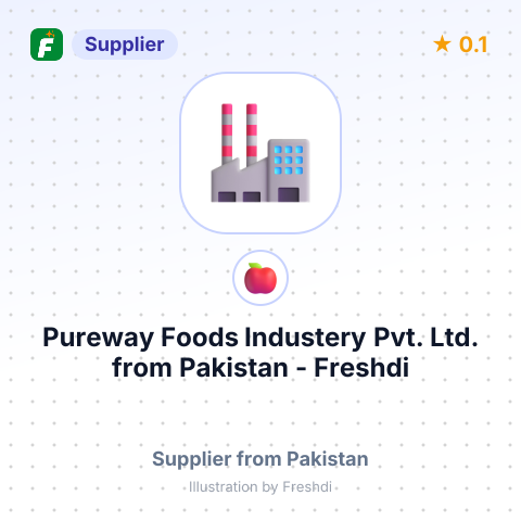 Pureway Foods Industery Pvt. Ltd.  – summary card, no photo uploaded yet