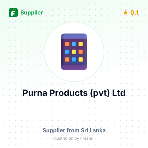 Purna Products (pvt) Ltd  – summary card, no photo uploaded yet