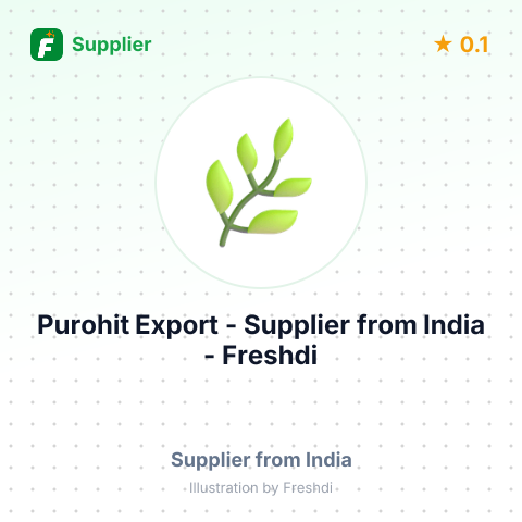 Purohit Export  – summary card, no photo uploaded yet