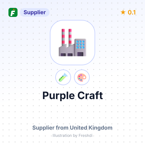 Purple Craft  – summary card, no photo uploaded yet