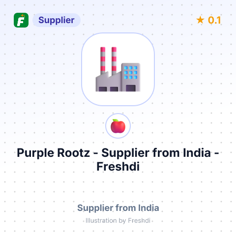 Purple Rootz  – summary card, no photo uploaded yet