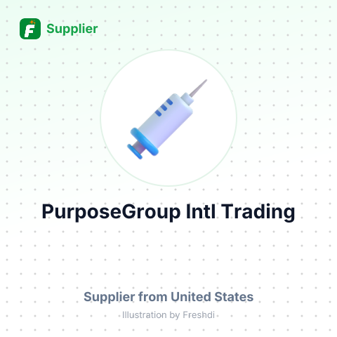 PurposeGroup Intl Trading – summary card, no photo uploaded yet