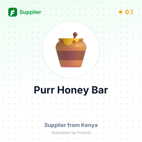Purr Honey Bar  – summary card, no photo uploaded yet