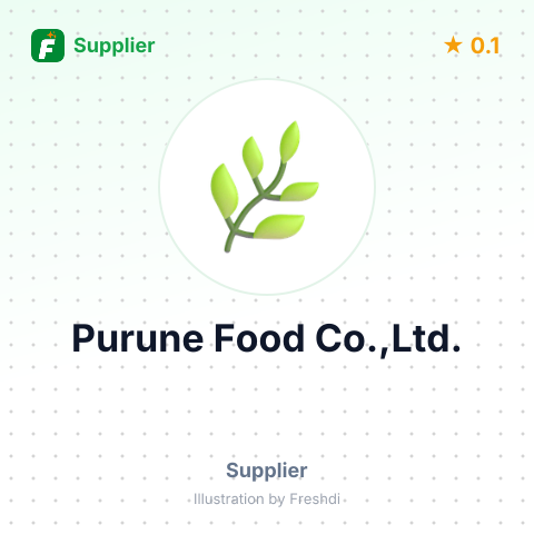 Purune Food Co.,Ltd. – summary card, no photo uploaded yet