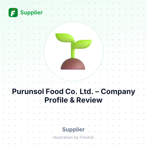 Purunsol Food Co., Ltd. – summary card, no photo uploaded yet