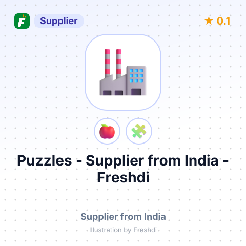 Puzzles  – summary card, no photo uploaded yet