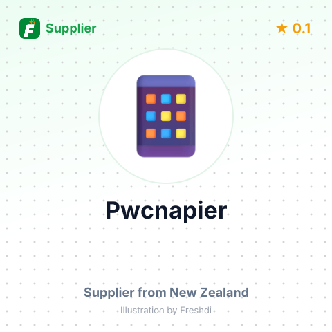 Pwcnapier  – summary card, no photo uploaded yet