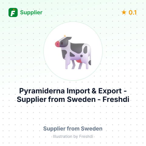 Pyramiderna Import & Export  – summary card, no photo uploaded yet