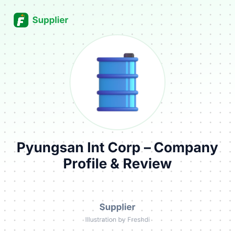 Pyungsan Int Corp – summary card, no photo uploaded yet