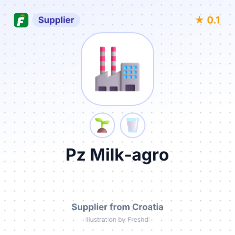Pz Milk-agro  – summary card, no photo uploaded yet