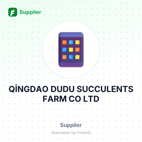QİNGDAO DUDU SUCCULENTS FARM CO LTD – summary card, no photo uploaded yet