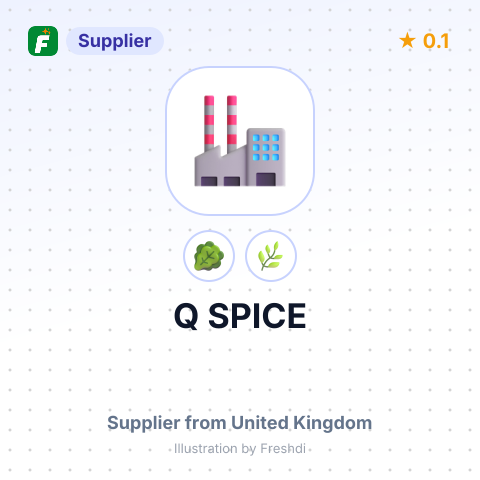 Q SPICE – summary card, no photo uploaded yet
