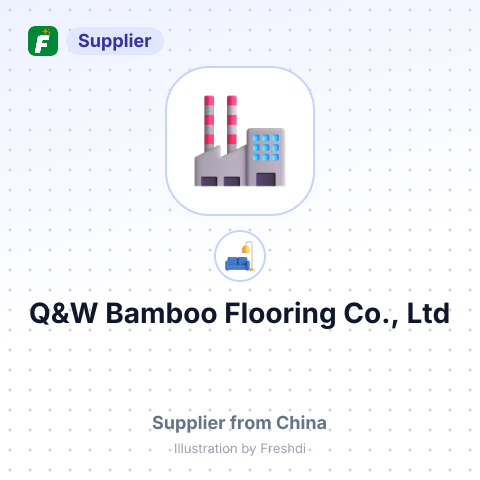 Q&W Bamboo Flooring Co., Ltd – summary card, no photo uploaded yet