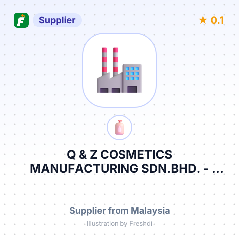 Q & Z COSMETICS MANUFACTURING SDN.BHD. – summary card, no photo uploaded yet