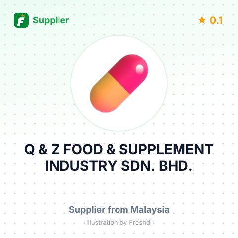 Q & Z FOOD & SUPPLEMENT INDUSTRY SDN. BHD. – summary card, no photo uploaded yet