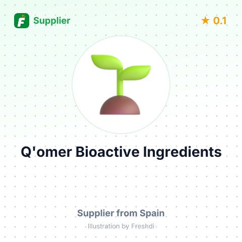 Q'omer Bioactive Ingredients  – summary card, no photo uploaded yet