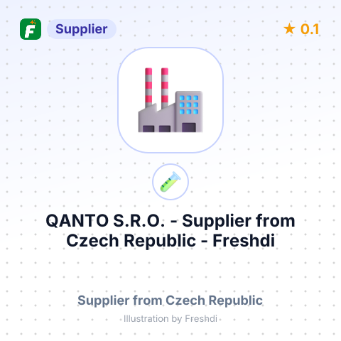QANTO S.R.O. – summary card, no photo uploaded yet