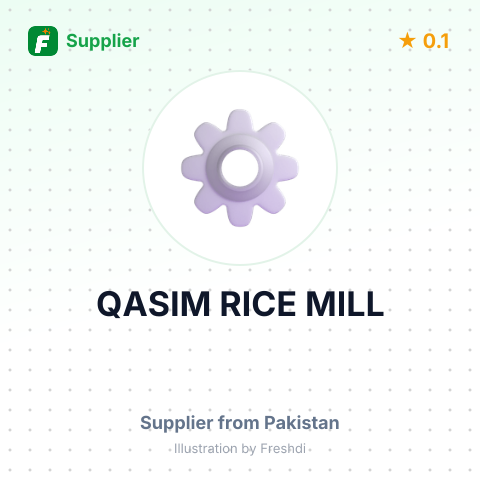 QASIM RICE MILL – summary card, no photo uploaded yet