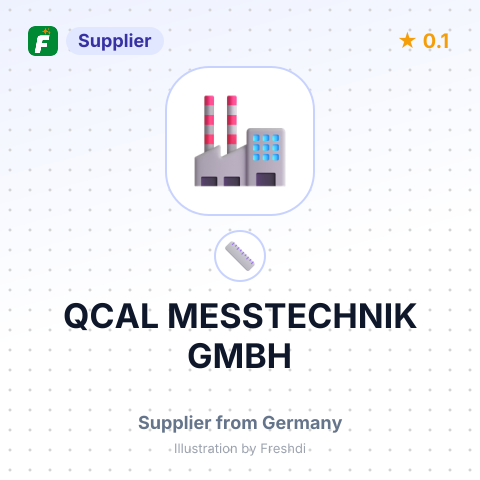 QCAL MESSTECHNIK GMBH – summary card, no photo uploaded yet