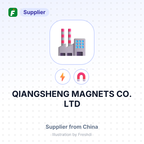 QIANGSHENG MAGNETS CO., LTD – summary card, no photo uploaded yet