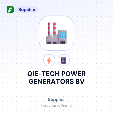 QIE-TECH POWER GENERATORS BV – summary card, no photo uploaded yet