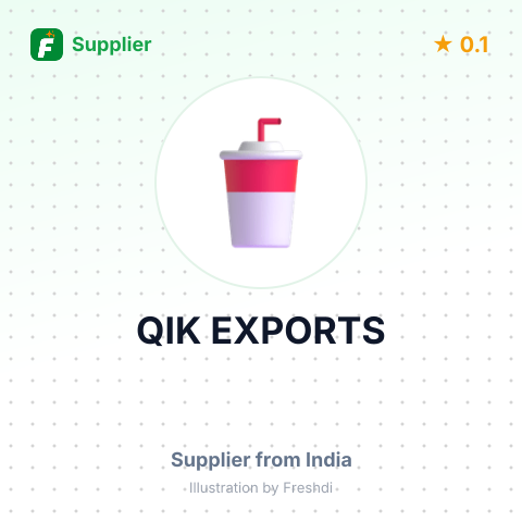 QIK EXPORTS – summary card, no photo uploaded yet