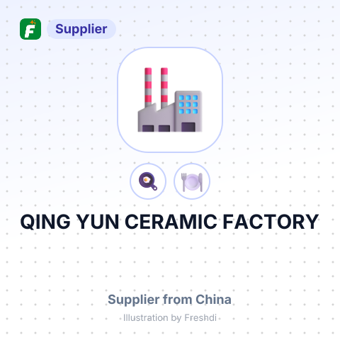 QING YUN CERAMIC FACTORY – summary card, no photo uploaded yet