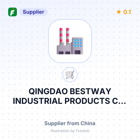 QINGDAO BESTWAY INDUSTRIAL PRODUCTS CO., LTD – summary card, no photo uploaded yet