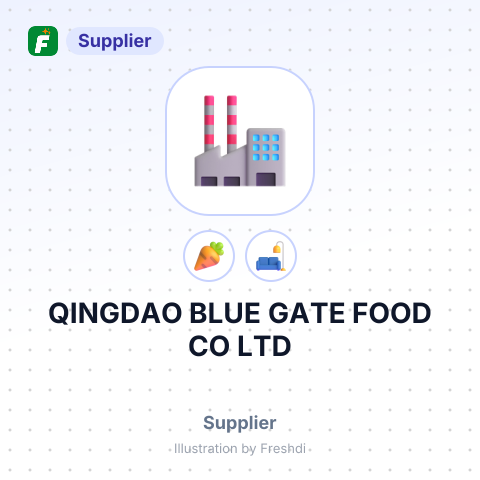 QINGDAO BLUE GATE FOOD CO LTD – summary card, no photo uploaded yet