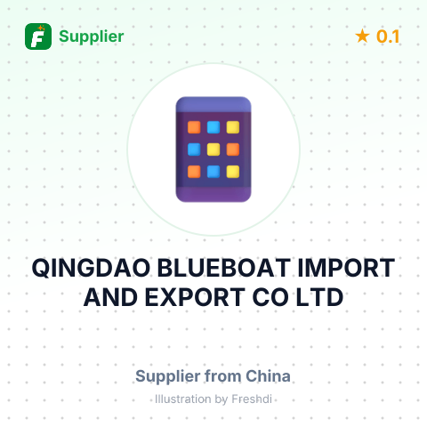 QINGDAO BLUEBOAT IMPORT AND EXPORT CO LTD – summary card, no photo uploaded yet