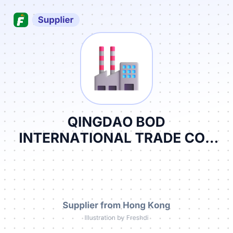 QINGDAO BOD INTERNATIONAL TRADE CO., LTD – summary card, no photo uploaded yet