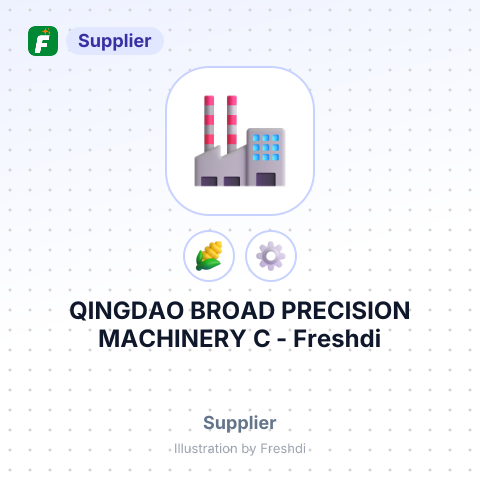 QINGDAO BROAD PRECISION MACHINERY C – summary card, no photo uploaded yet