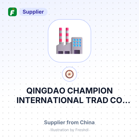 QINGDAO CHAMPION INTERNATIONAL TRAD CO LTD – summary card, no photo uploaded yet