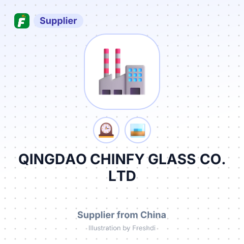 QINGDAO CHINFY GLASS CO. , LTD – summary card, no photo uploaded yet