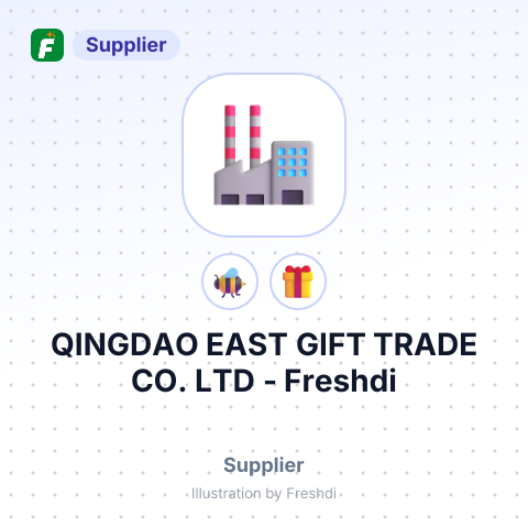 QINGDAO EAST GIFT TRADE CO. LTD – summary card, no photo uploaded yet