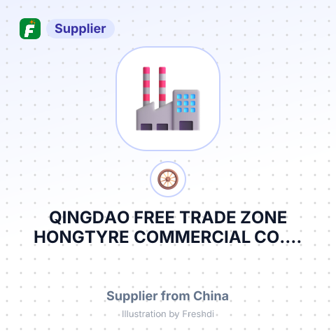 QINGDAO FREE TRADE ZONE HONGTYRE COMMERCIAL CO.... – summary card, no photo uploaded yet