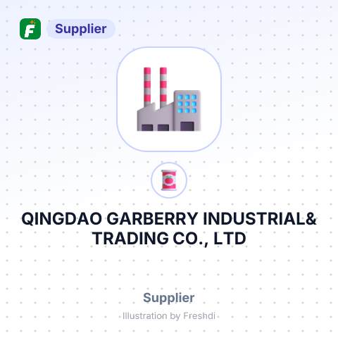 QINGDAO GARBERRY INDUSTRIAL& TRADING CO., LTD – summary card, no photo uploaded yet