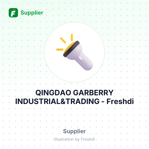 QINGDAO GARBERRY INDUSTRIAL&TRADING – summary card, no photo uploaded yet
