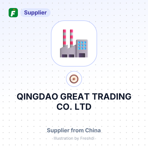 QINGDAO GREAT TRADING CO.,LTD – summary card, no photo uploaded yet