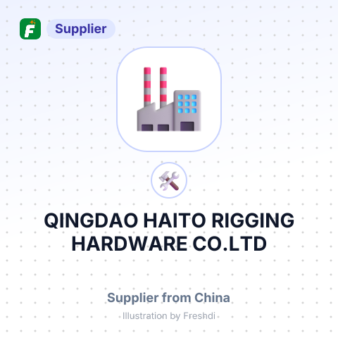 QINGDAO HAITO RIGGING HARDWARE CO.LTD – summary card, no photo uploaded yet