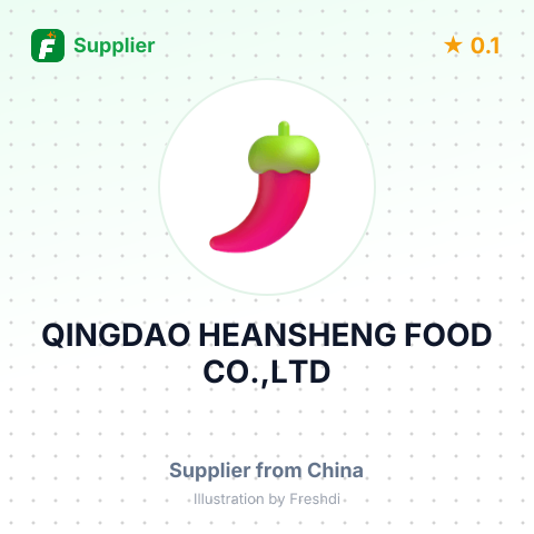 QINGDAO HEANSHENG FOOD CO.,LTD – summary card, no photo uploaded yet